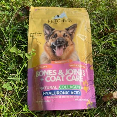 collagen for dogs pouch