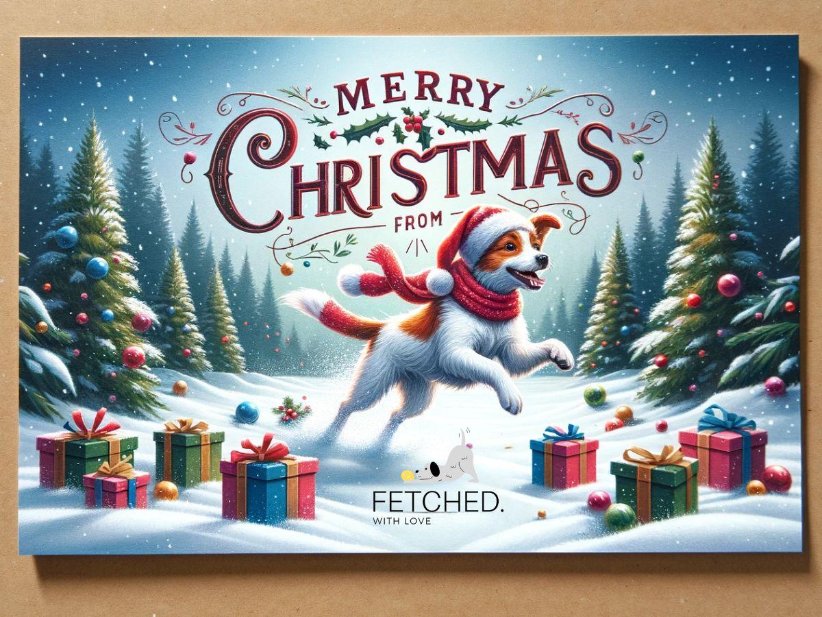 Merry Christmas and Happy New Year - Natural Dog Supplements and Superfoods by Fetched