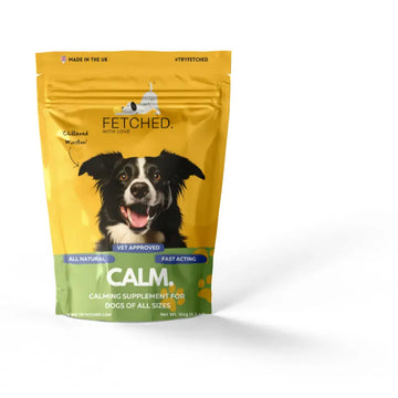 dog calming powder packaging