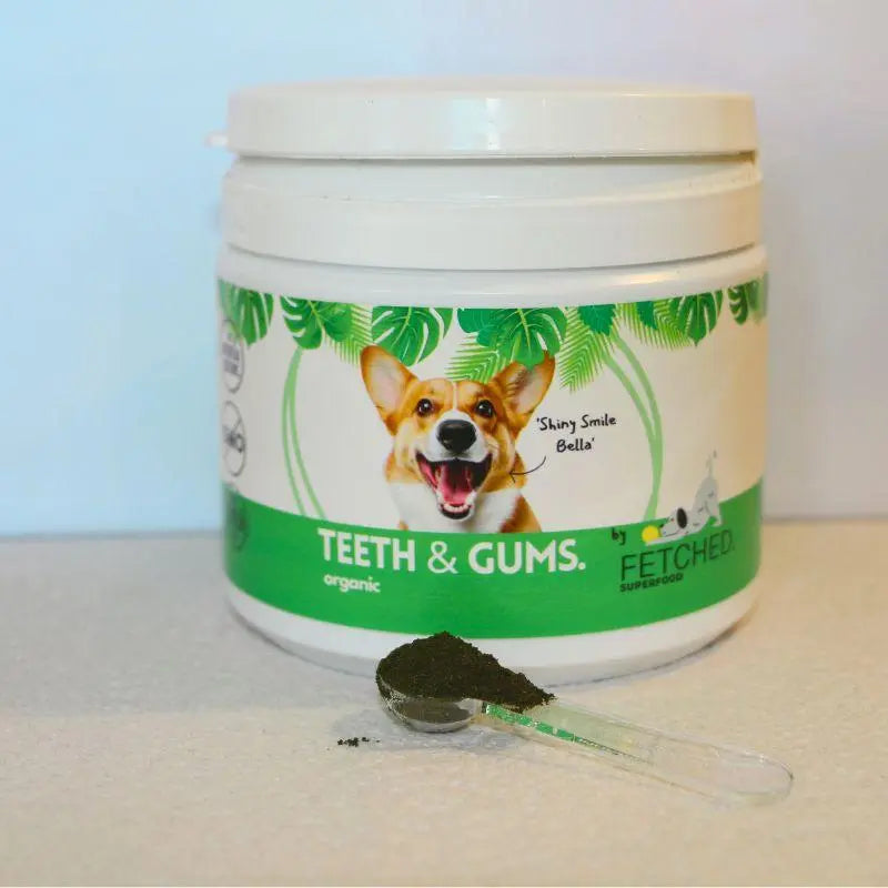 teeth & gums product with seaweed powder