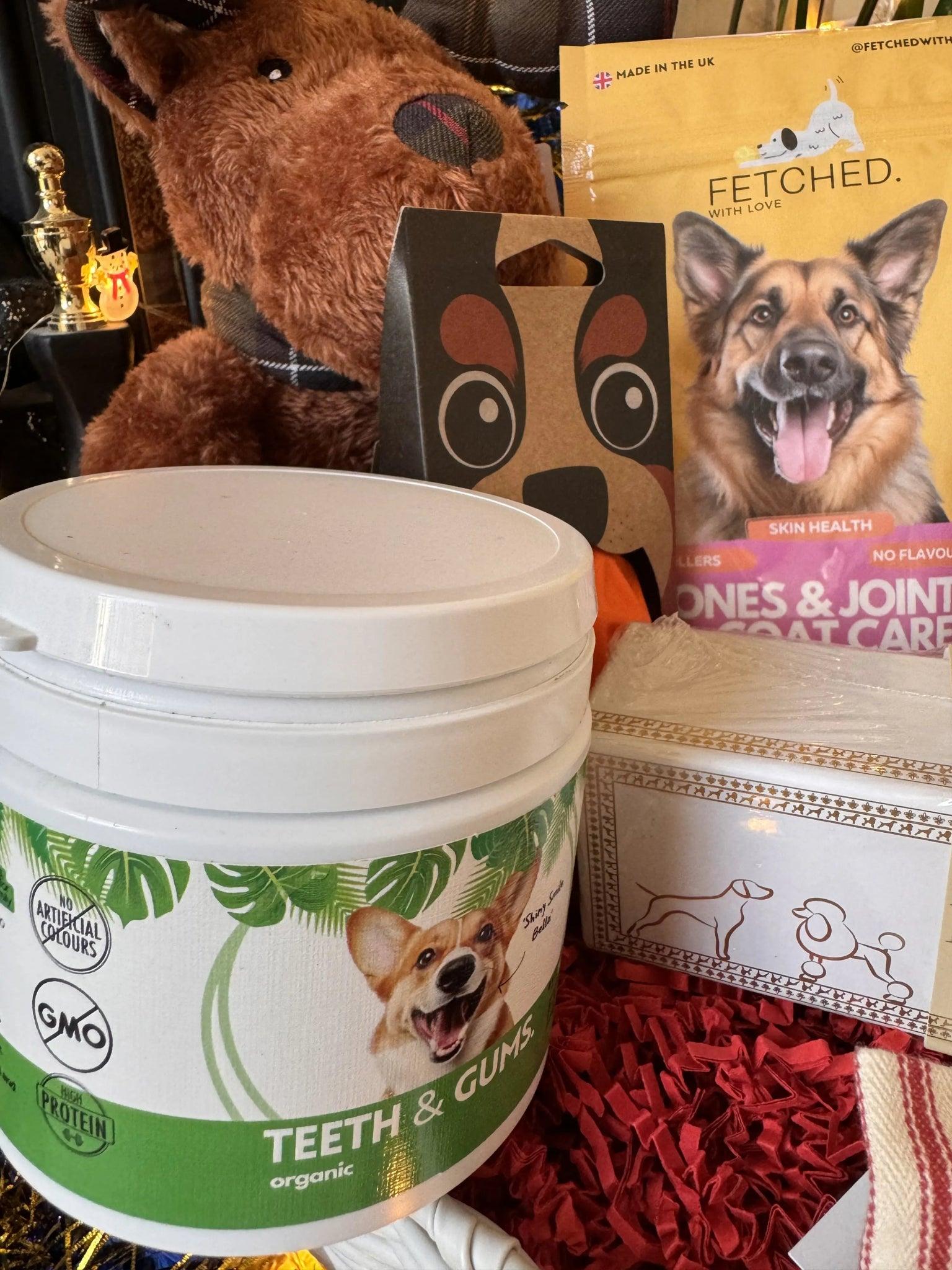Luxury Happy Dog Hampers - Natural Dog Supplements and Superfoods by Fetched